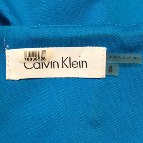 Calvin Klein High Neck Sleeveless Dress - Picture 5 of 5